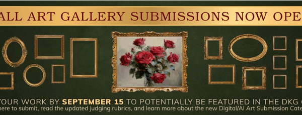 Time to submit your Art to International DKG Gallery!
